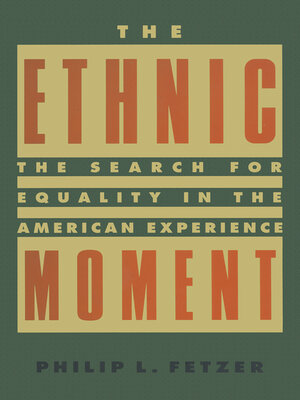 cover image of The Ethnic Moment